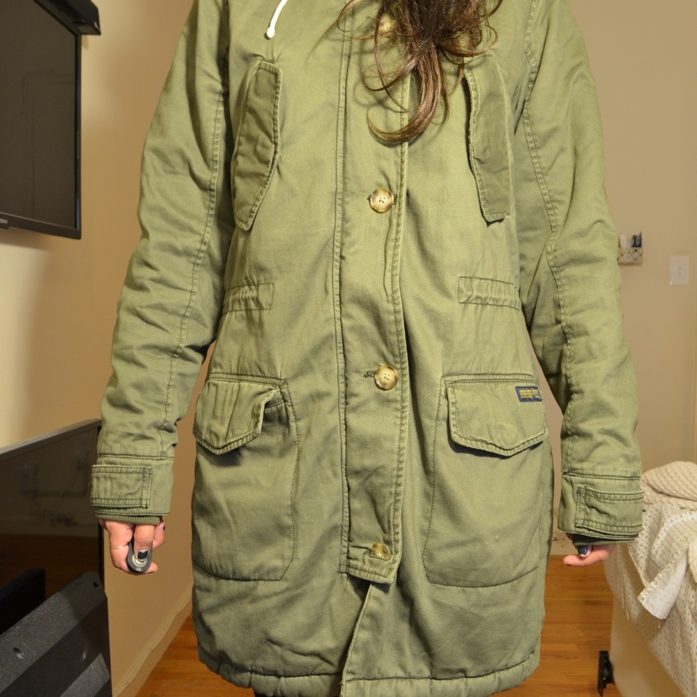 Abercrombie Sherpa-Lined Parka